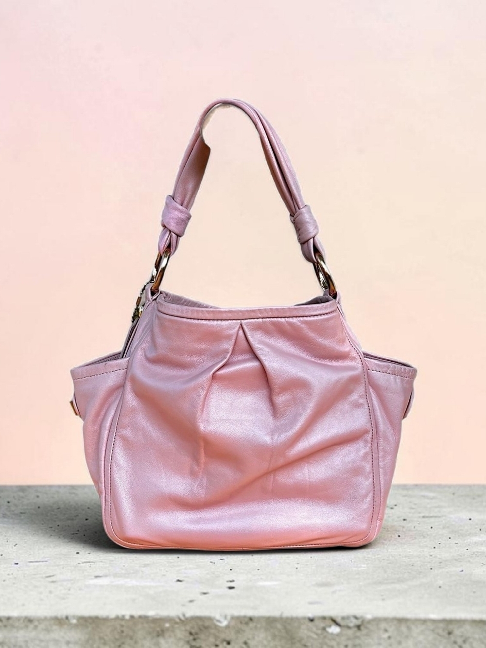 Coach PARK RARE NWOTS 2009 Pink W/Rosegold Hardware - Picture 3 of 12